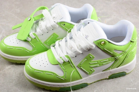OFF-WHITE Out "OOO" Office Low Tops Of 0810